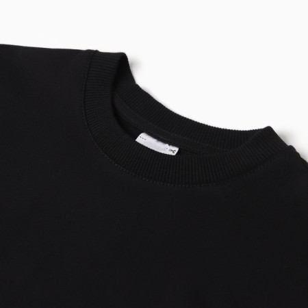 Kit for children (T -shirt, shorts), black color, height 140 cm-1