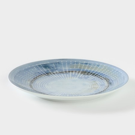 Porcelain plate "Megapolis", D = 24 cm-1