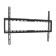 Ultramounts UM814F bracket, for TV, fixed, 37-75 ", 19.5 mm from the wall, black