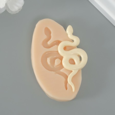 Mold Silicon "Smooth Snake" 0.3x6x2.5 cm