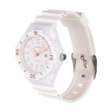 Watch of wrist-quartz children, D-3.5 cm, calendar, luminous, waterproof, silicone strap-3