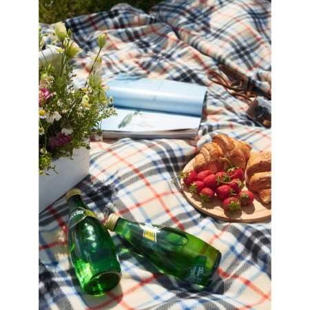 Mackenzie plaid, size 150x200 cm, beige color-3