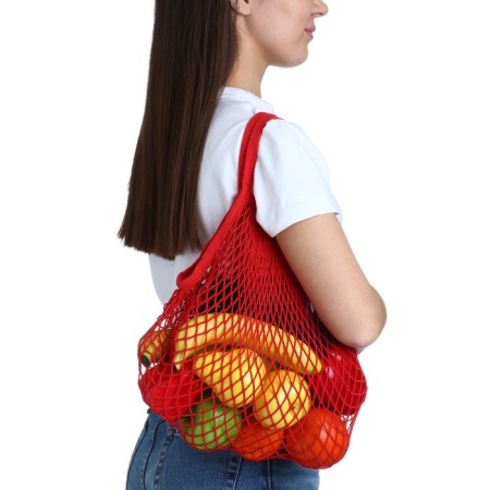 ALOSKA 37 x 20 cm, handle 12 cm, cell 1.5 cm, red-3