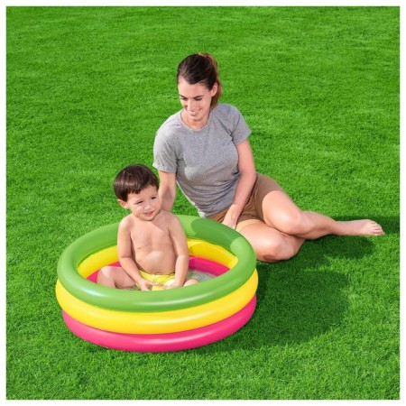 Rainbow inflatable pool, 70 x 24 cm, from 2 years, 51128 Bestway-3