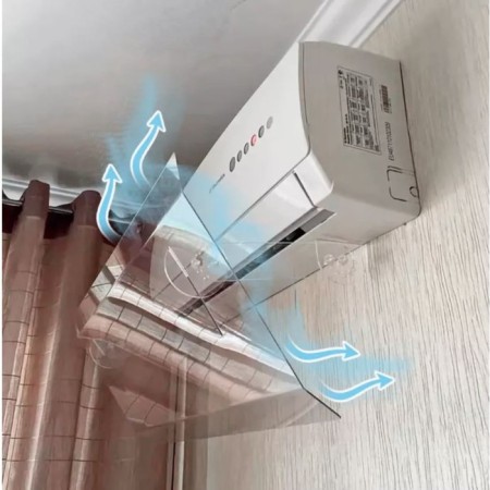 A screen for a wall air conditioner 900 × 335, plastic 2 mm, in a protective film-3
