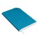 Leduced Diary, 120x200 mm 128 sheets, leatherette, gray block 70 g/m2, lies, refuge with a colored button, sea wave