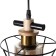 Lamp Bayerlux 2120/1bk E27 40W Black 15x15x100 cm