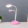 TECAL LAML "DONTRA" LED 4W USB AKB Pink 10x11.5x40.5 cm Risalux