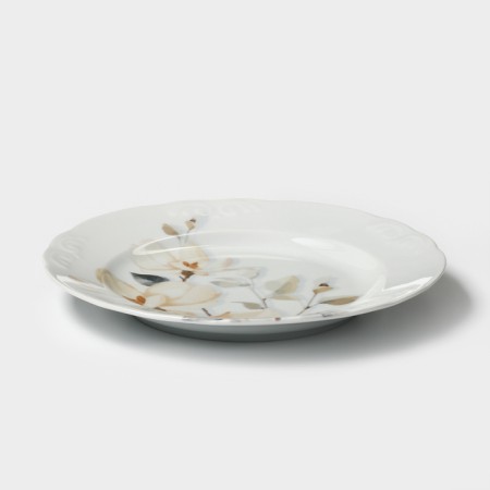 Porcelain Tarlex "White Rosehip", D = 24 cm-1