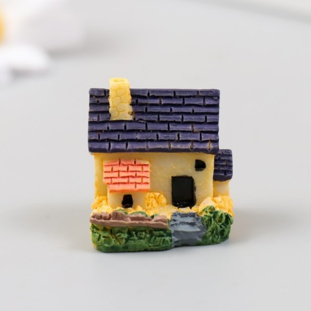 Figure for Florarium Polystone "Country House" mix 3.2x2.5x3.5 cm-1