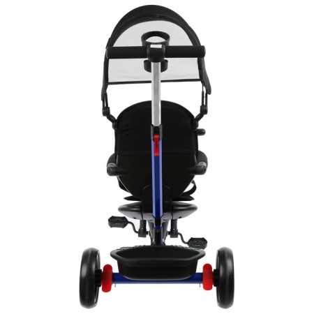 Three-wheeled bicycle Micio Velocet +, Wheels EVA 10 "/8", Dark blue color-9