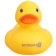 Rubber toy for the bath "Duck Baby I", 8.5 cm, crush me