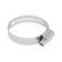 Chervyeric TORK clamp, end -to -end carriage, diameter 30 - 45, 10 mm width, galvanized