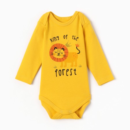 Body baby, yellow color, height 74 (6-9 months)