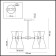 QUINN 6x60W E14 chandelier chrome, white 75x75x44.5cm