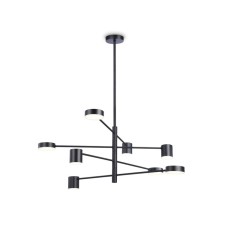 Светильник светодиодный подвесной Ambrella light, LineTech, FL51689, 8хLED, 48 Вт, 3600Lum, 3000-6400К, цвет чёрный