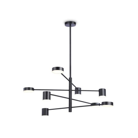LED LED suspended Ambrella Light, Linetech, FL51689, 8XLED, 48 W, 3600LUM, 3000-6400K, black color black