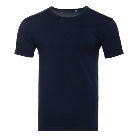 Male T-shirt, size 44, dark blue color