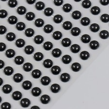 Semi -busines self -adhesive d 8 mm, black