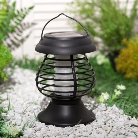 Uniel garden lamp on the solar battery "torch", 12 × 30 × 12 cm, flame effect-1