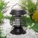 Uniel garden lamp on the solar battery "torch", 12 × 30 × 12 cm, flame effect
