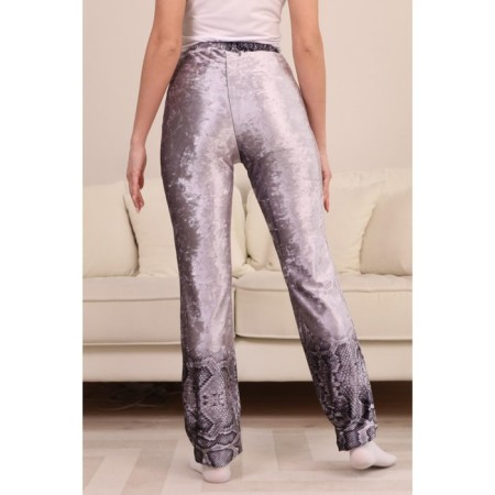 Female suit, size 42, gray color-11