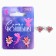 Earrings "Magic", 2 x 1.5 cm