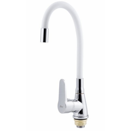 FAUZT FZS-822-W101 kitchen mixer, single-leaf, excess length 200 mm, chrome/white
