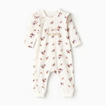 Details for children with open legs, white color, height 80