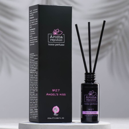 Diffusor Aromatic Aroma Republic, 20 ml, "Angel’s Kiss", white musk and rose