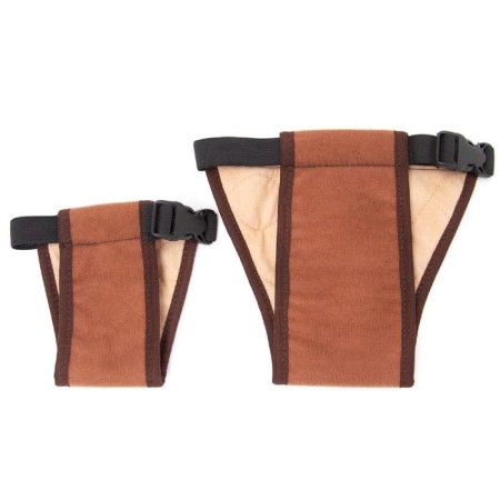 Cowards for dogs are reusable, l (waist rings 33-52 cm, depth 40 cm), brown-1