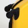 Small suitcase 18 "on lightning, yellow color