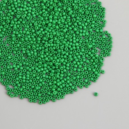 Glass beads 12/0 "sea greens" smooth No. 682 450 g-1