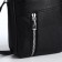 Male bag with lightning, black color