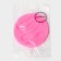 Mold Dolyana "Wings", silicone, d = 8.3 cm, pink color
