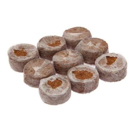 Coconut tablets, d = 6 cm, with a shell, set of 144 pcs., Jiffy-7