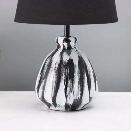 Table lamp "Kira" 1x40W E27 Black/White 25x25x38, 5cm-3