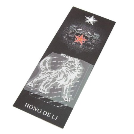 Schildik Metalloplastics SW "Wolf", sticker, 50*55 mm, SNO.165-1