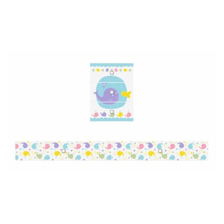 Facade for the crib Polini Kids Simple 1100 "Sea History"