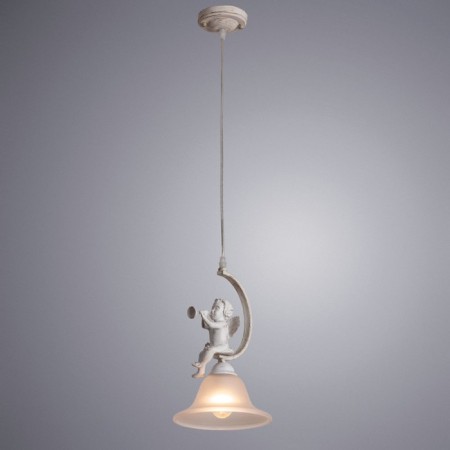 AMUR lamp, 60W E27, white color, gold-1