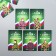 Cardboard "Happy Defender Day" set 10 pcs (5 types) 4x6 cm