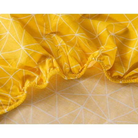Sheet with pillowcases "Hunia", size 160x200x30 cm, 50x70 cm - 2 pcs-1