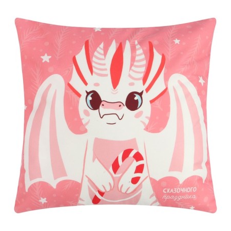 Pillowess Decorative Ethel "Fairytale holiday" 40x40 cm, 100 polyester, velor