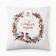 New Year. Decorative pillowcase "Ethel" bullfinch 40x40 ± 4 cm, 100% cotton