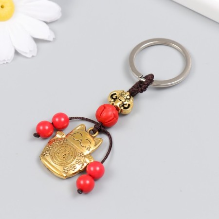 Suspension "Maneci-Neko" under gold 9x3x0.8 cm-1