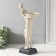 Polystone candlestick "Maternity" White 15x11x34.5 cm