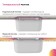 Curler IDDIS MATE, 533x433 mm, color, stainless steel