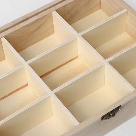 Box for storing tea bags "Ahmadabad", 9 cells, 24 × 17.3 × 6.5 cm-5