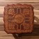 Coffee table 44x44x40 cm, tree shisham