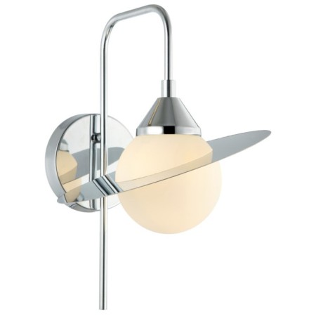 Wall lamp Saturn 1xg9 LED 5W, size 25x31x35 cm, chromium color